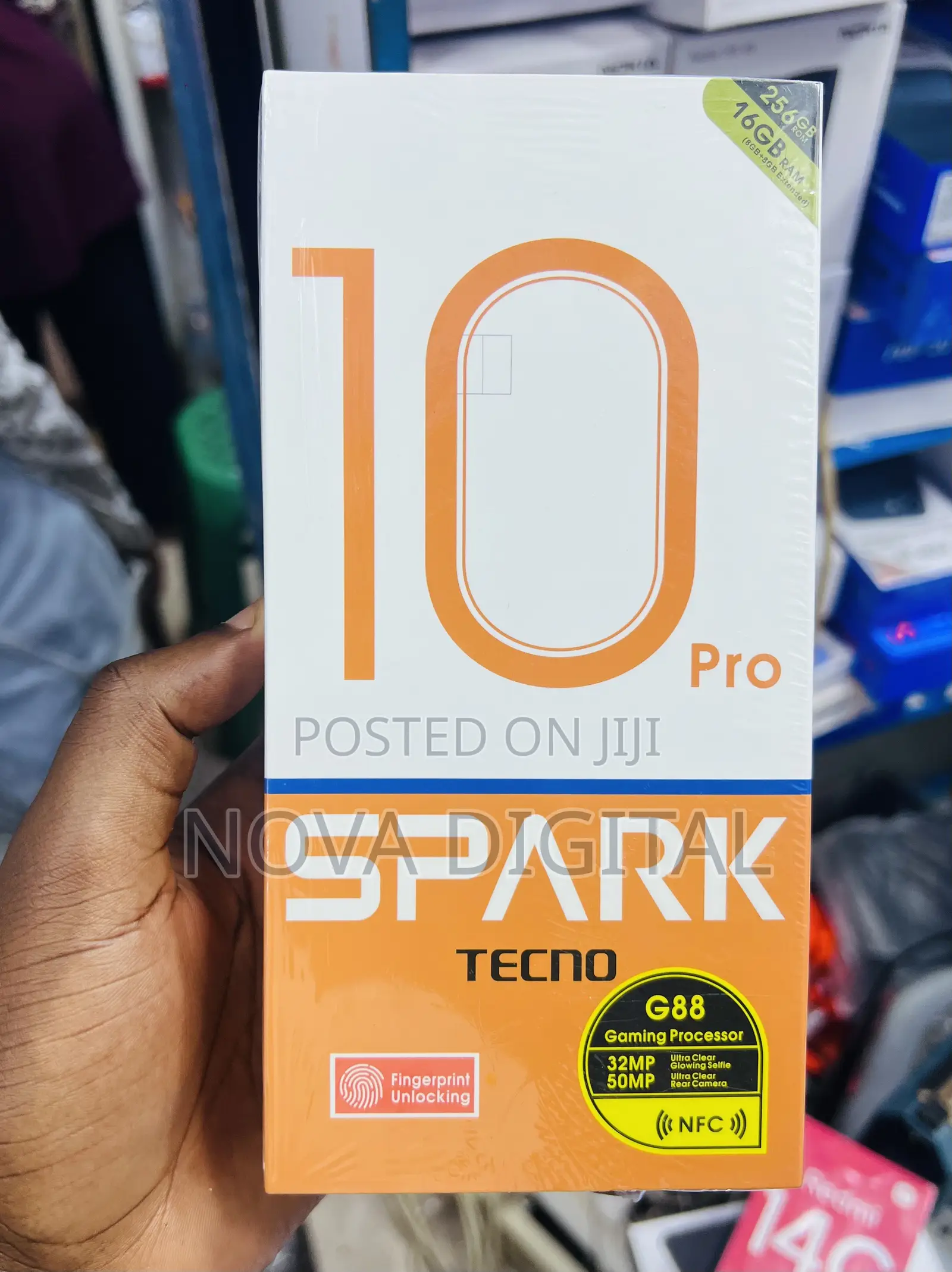 New Tecno Spark 10 Pro 256 GB Silver