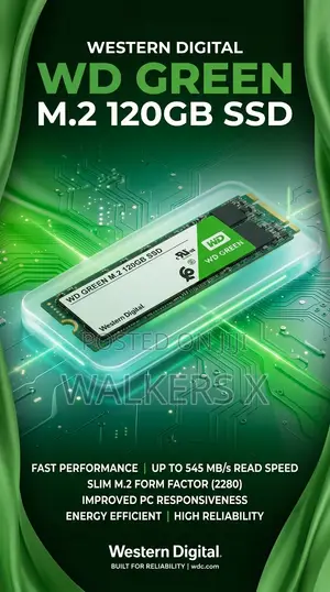 Western Digital Wd Green 120gb M.2 2280 Sata Iii Internal SSD