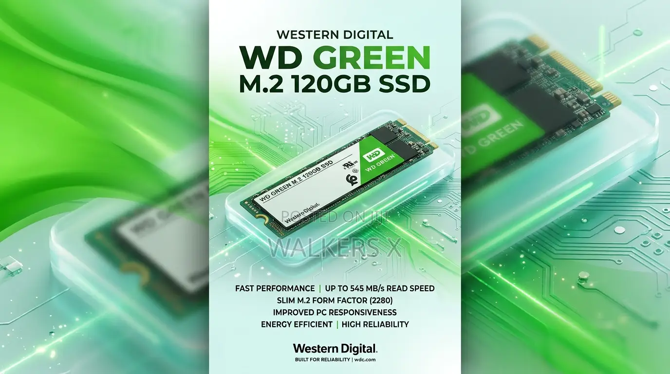 Western Digital Wd Green 120gb M.2 2280 Sata Iii Internal SSD