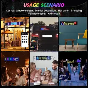 Flexible Waterproof DIY LED Matrix Panel Display Screen Sign Board