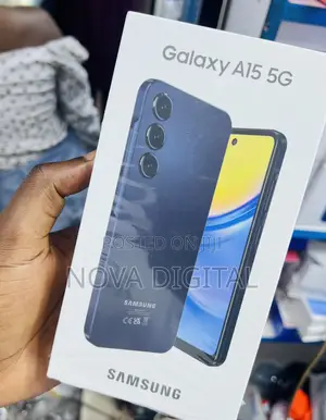 New Samsung Galaxy A15 5G 256 GB Black