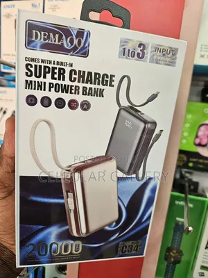 Demaco Power Bank 20,000mah Pocket Size