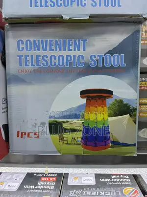 Portable Foldable Telescopic Stool