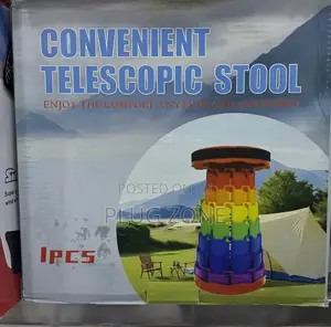 Portable Foldable Telescopic Stool