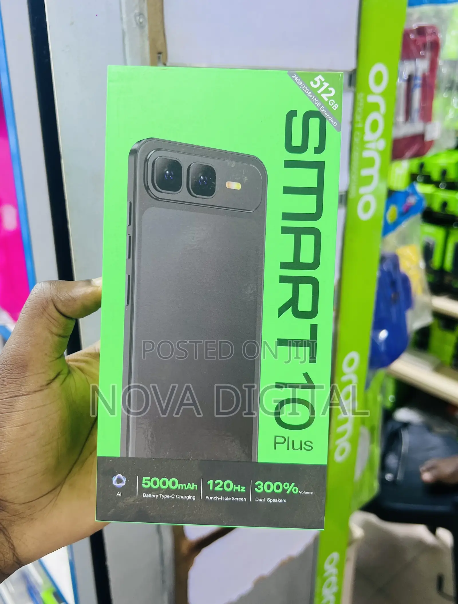 New Infinix Smart 10 Plus 128 GB Black