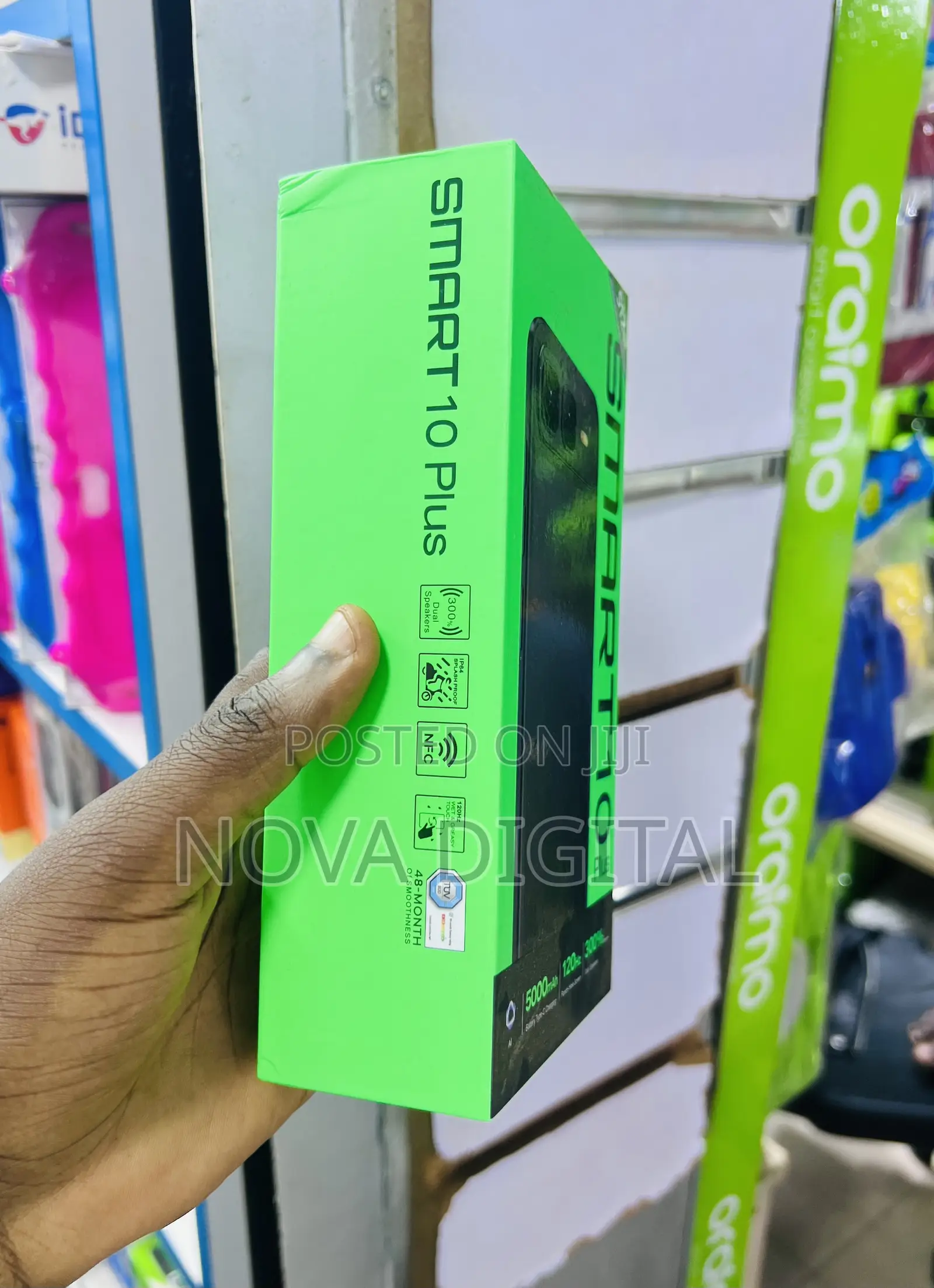 New Infinix Smart 10 Plus 128 GB Black