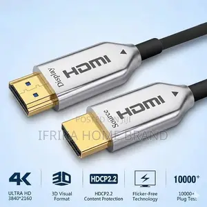 4K HDMI Cable 50M Transmission Speed of 18GBPS Supports UHD Resolution