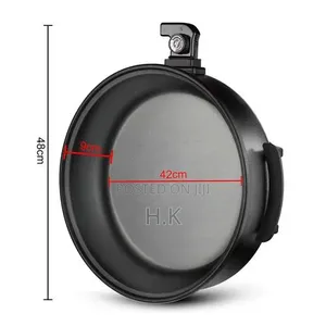 RAF 42cm Diameter and 9cm Depth Electric Pizza Pan