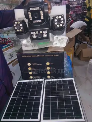 Outdoor Solar Powered CCTV Camera