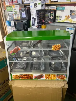 Food Display Warmer With Strong Shelves