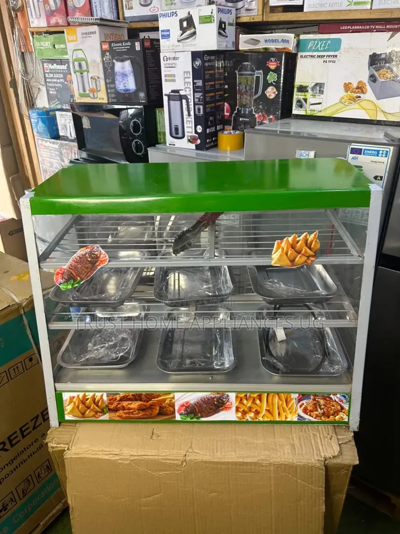 Food Display Warmer With Strong Shelves