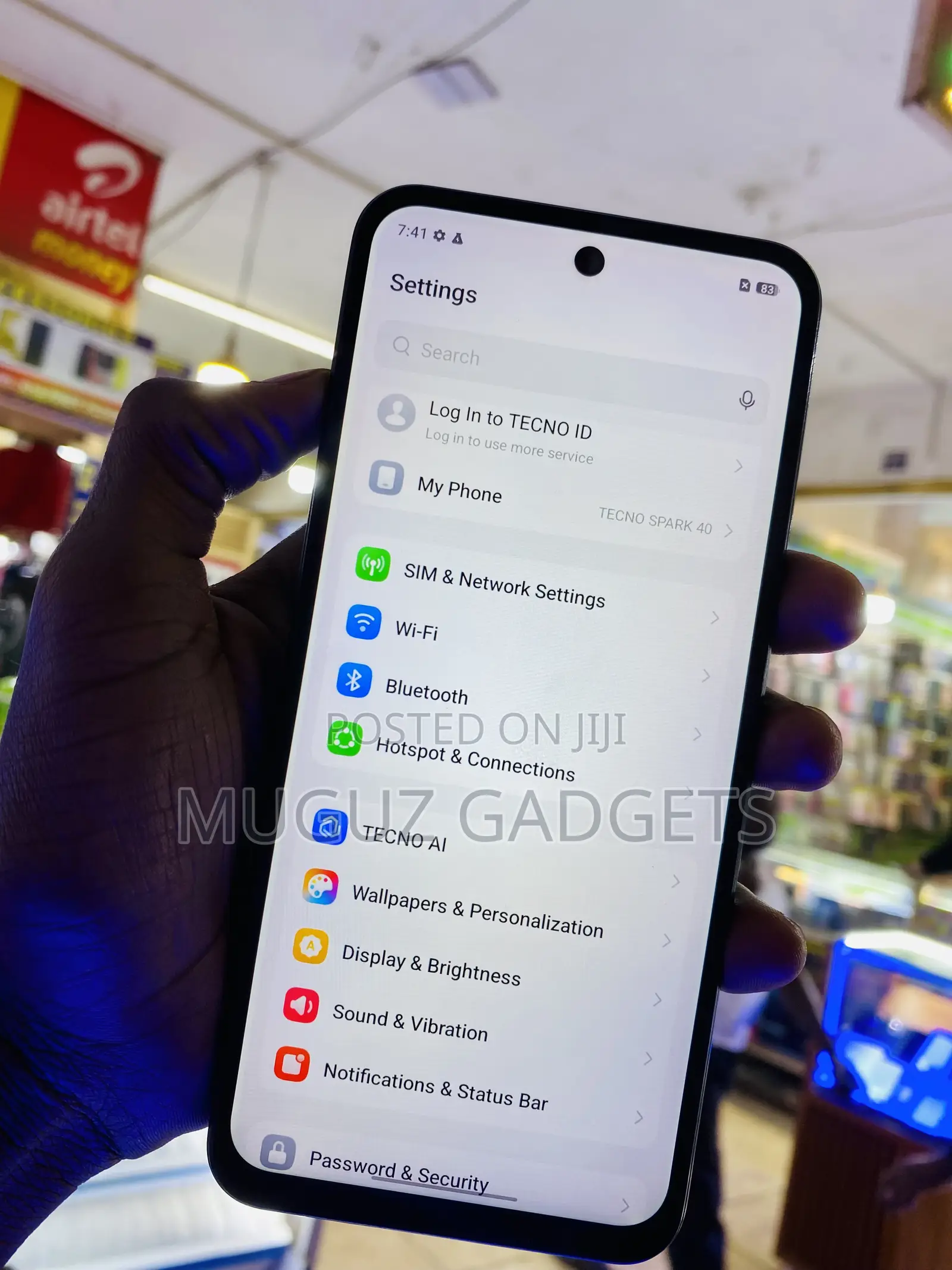 Tecno Spark 40 256 GB Blue