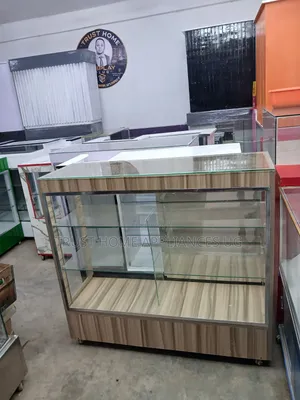 Natural 4 Ft Display Counter 3 Layers