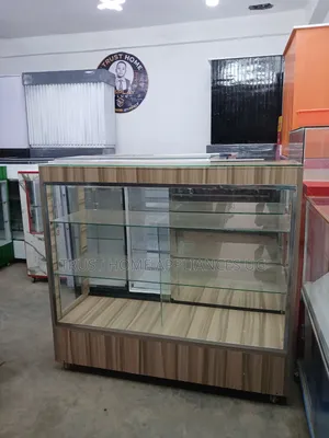Natural 4 Ft Display Counter 3 Layers
