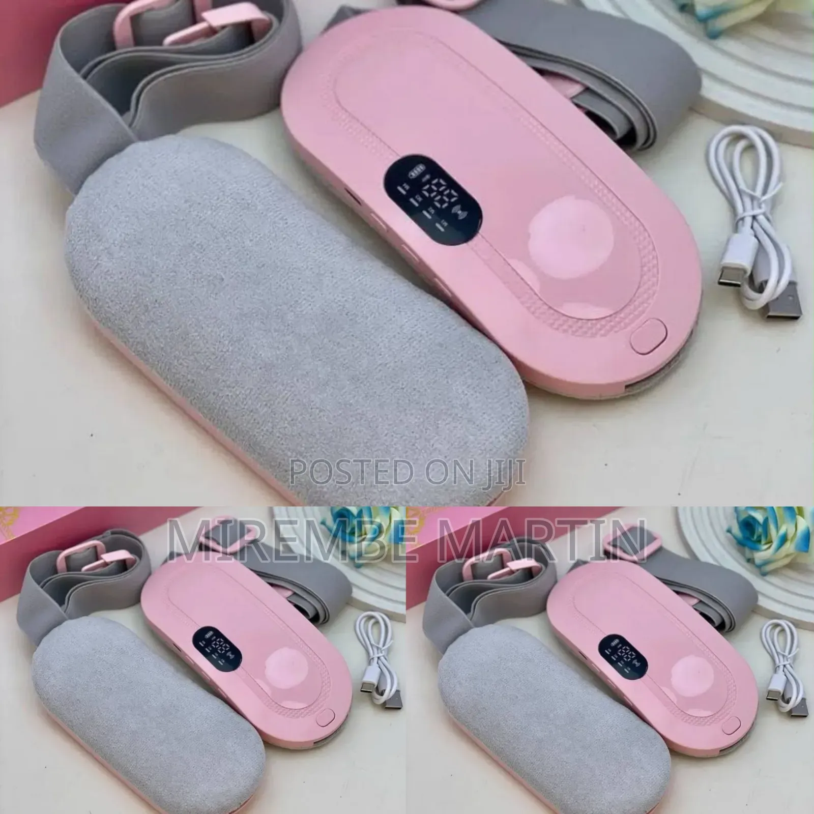 Portable Cordless Menstrual Heating and Massage Belt