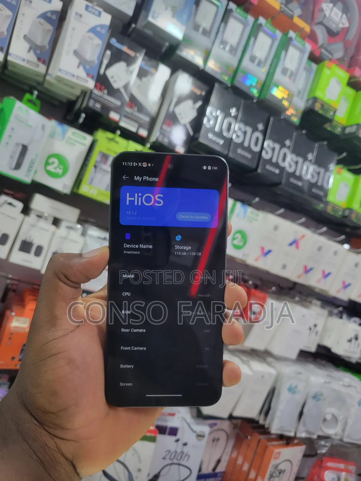 Tecno Spark 40 128 GB Black