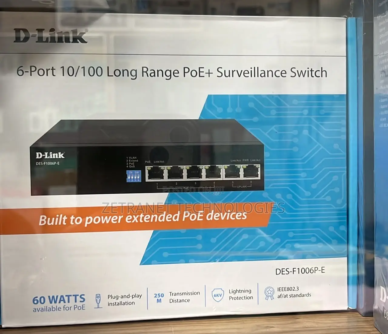 6 Port Poe Switch