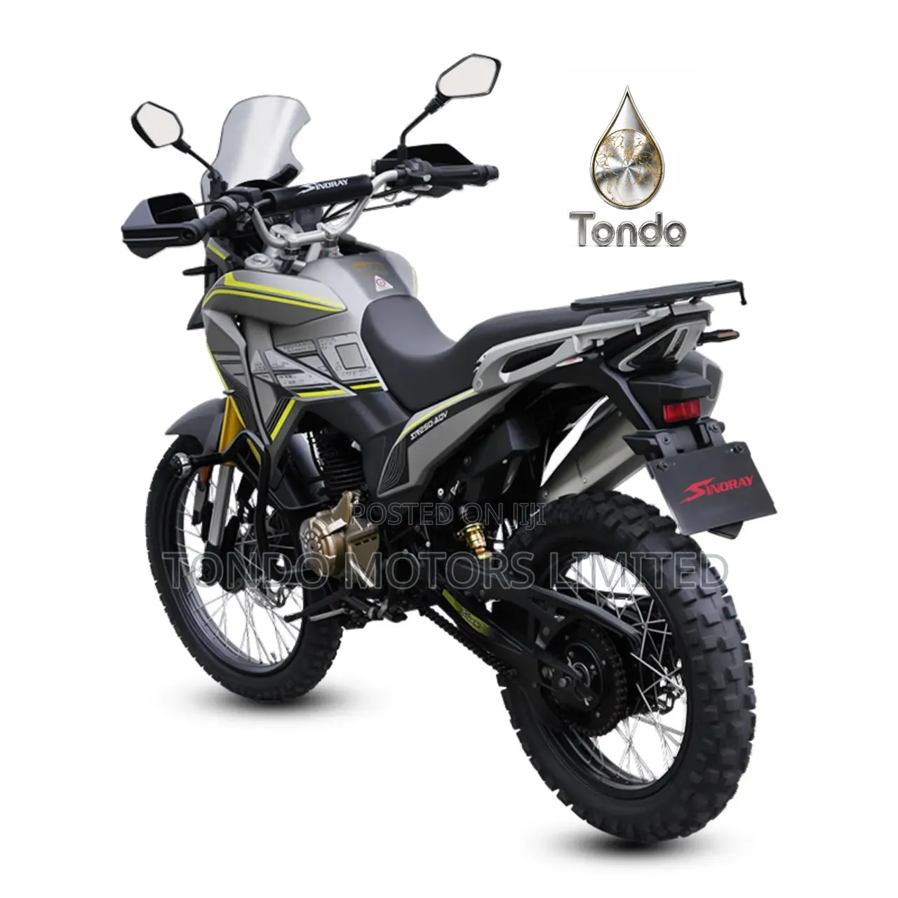 New Shineray XY250-11 2026 Green