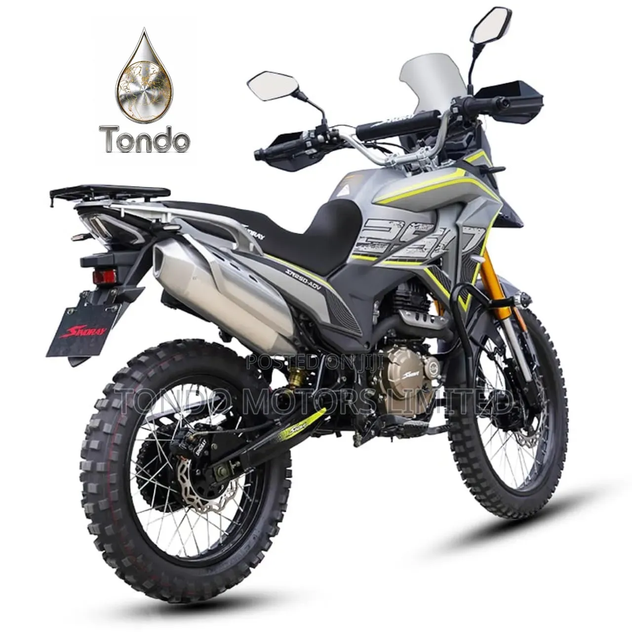 New Shineray XY250-11 2026 Green