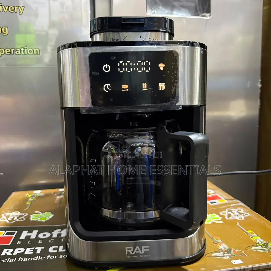 RAF Coffee Maker With Grinder