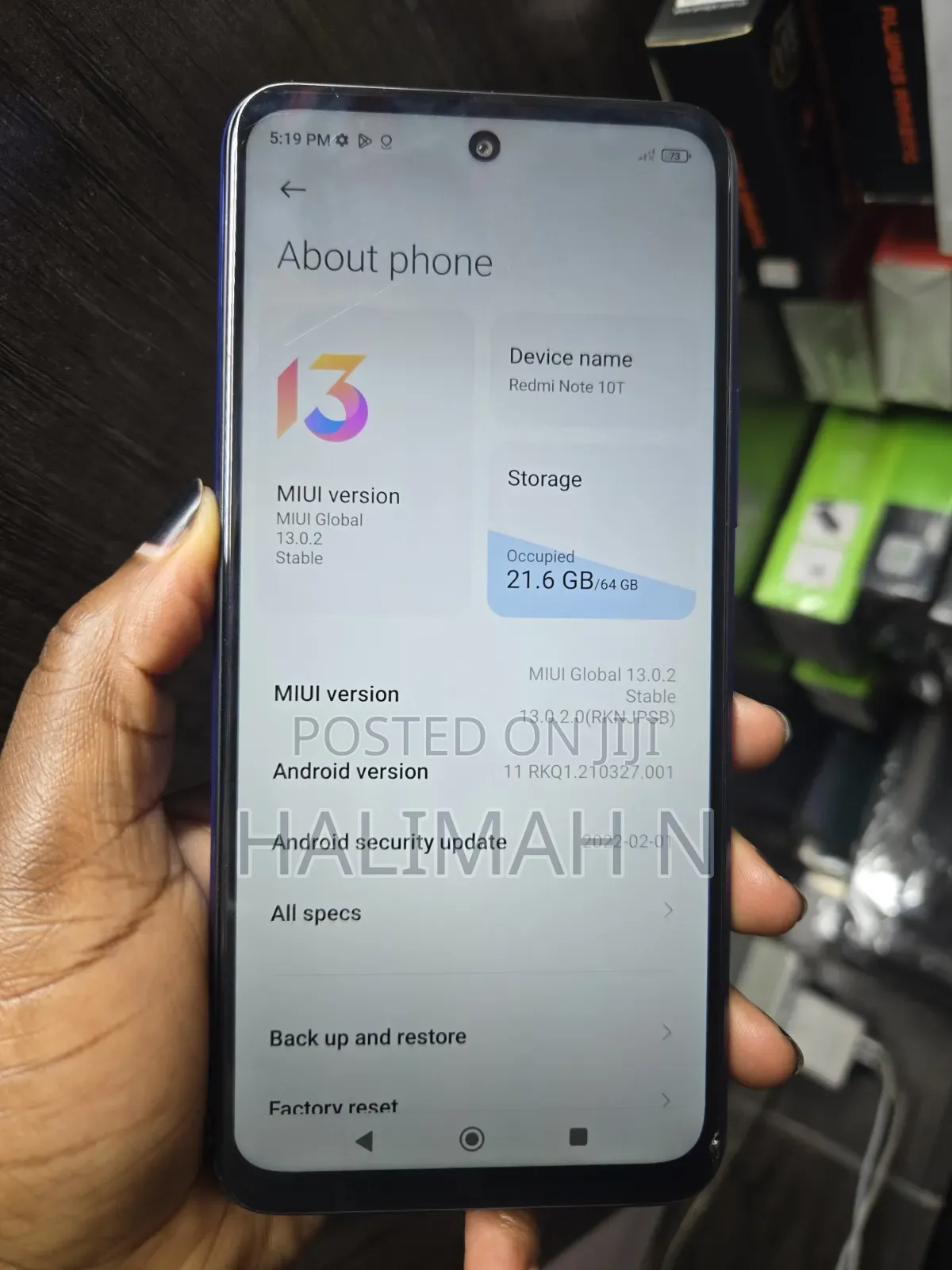 Xiaomi Mi Note 10 Lite 64 GB Red