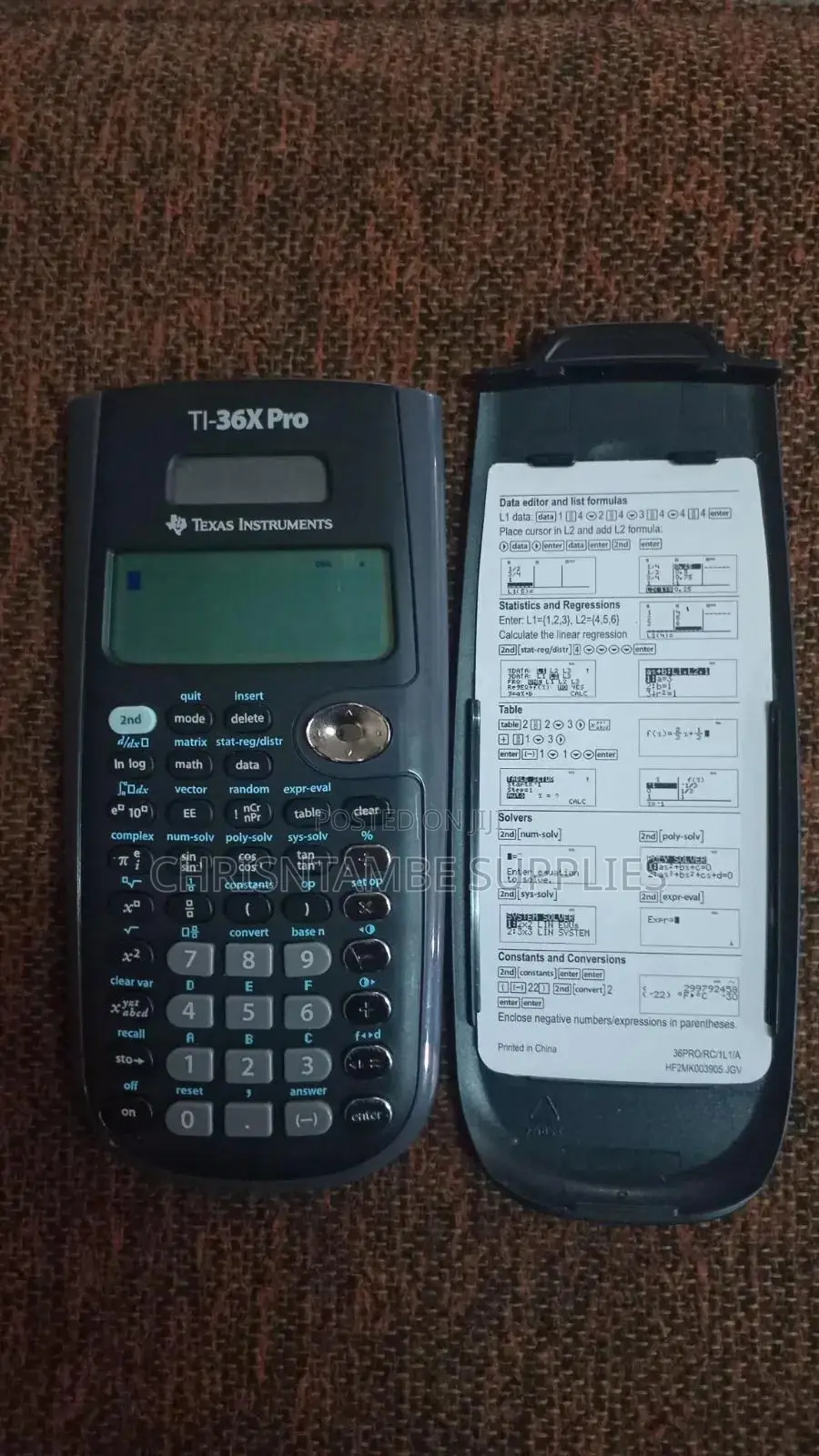 Texas Instruments TI-36X Pro Advanced Scientific Calculator