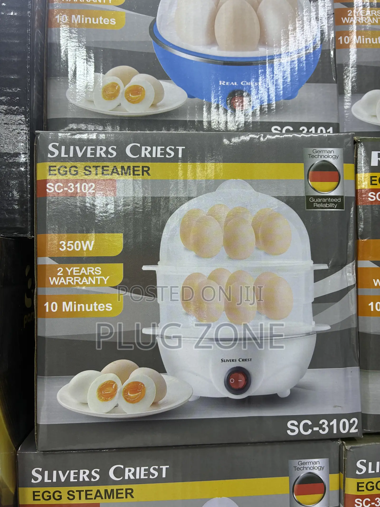 Silver Crest Egg Steamer