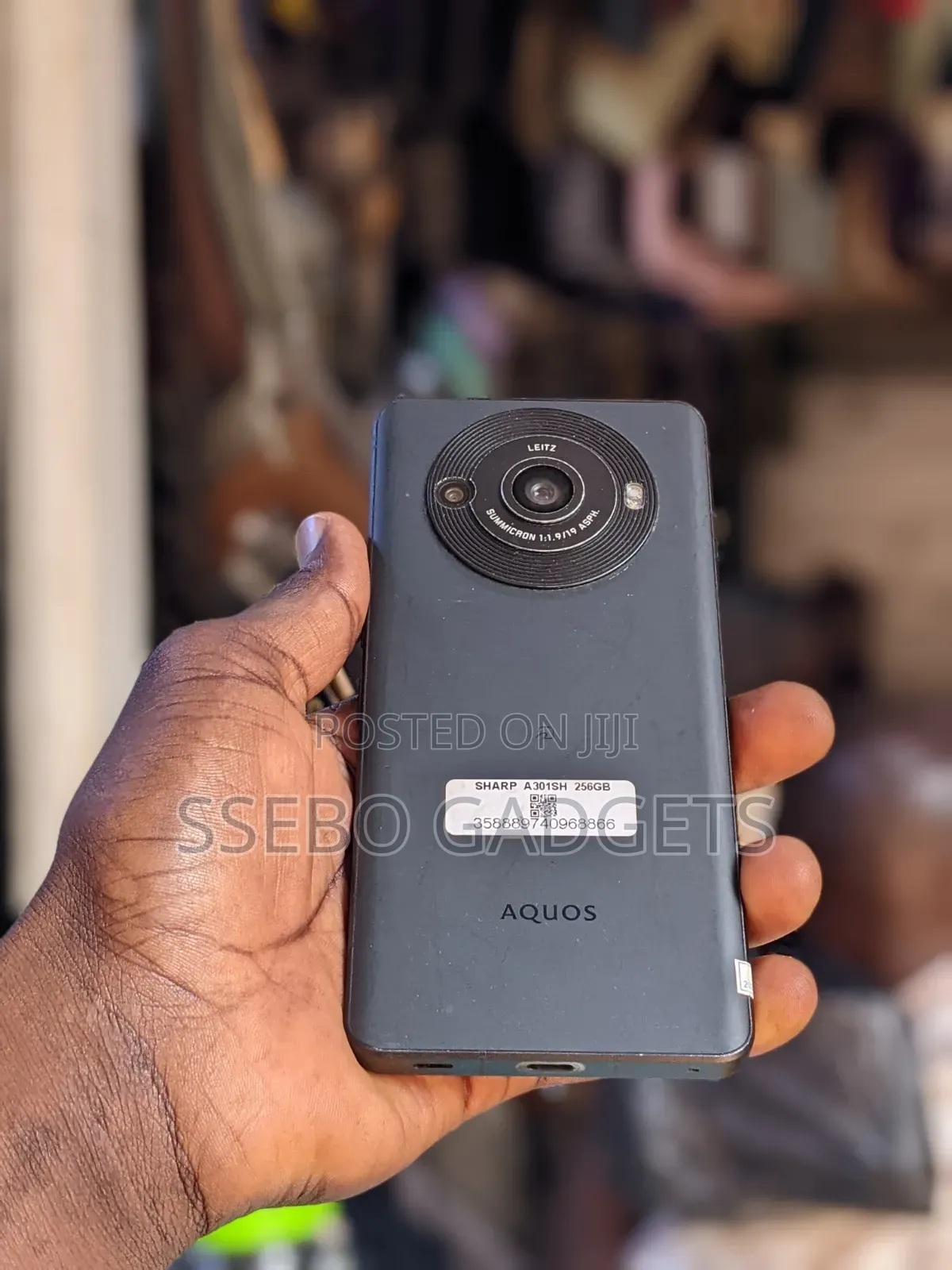 Sharp Aquos R8s pro 256 GB Black