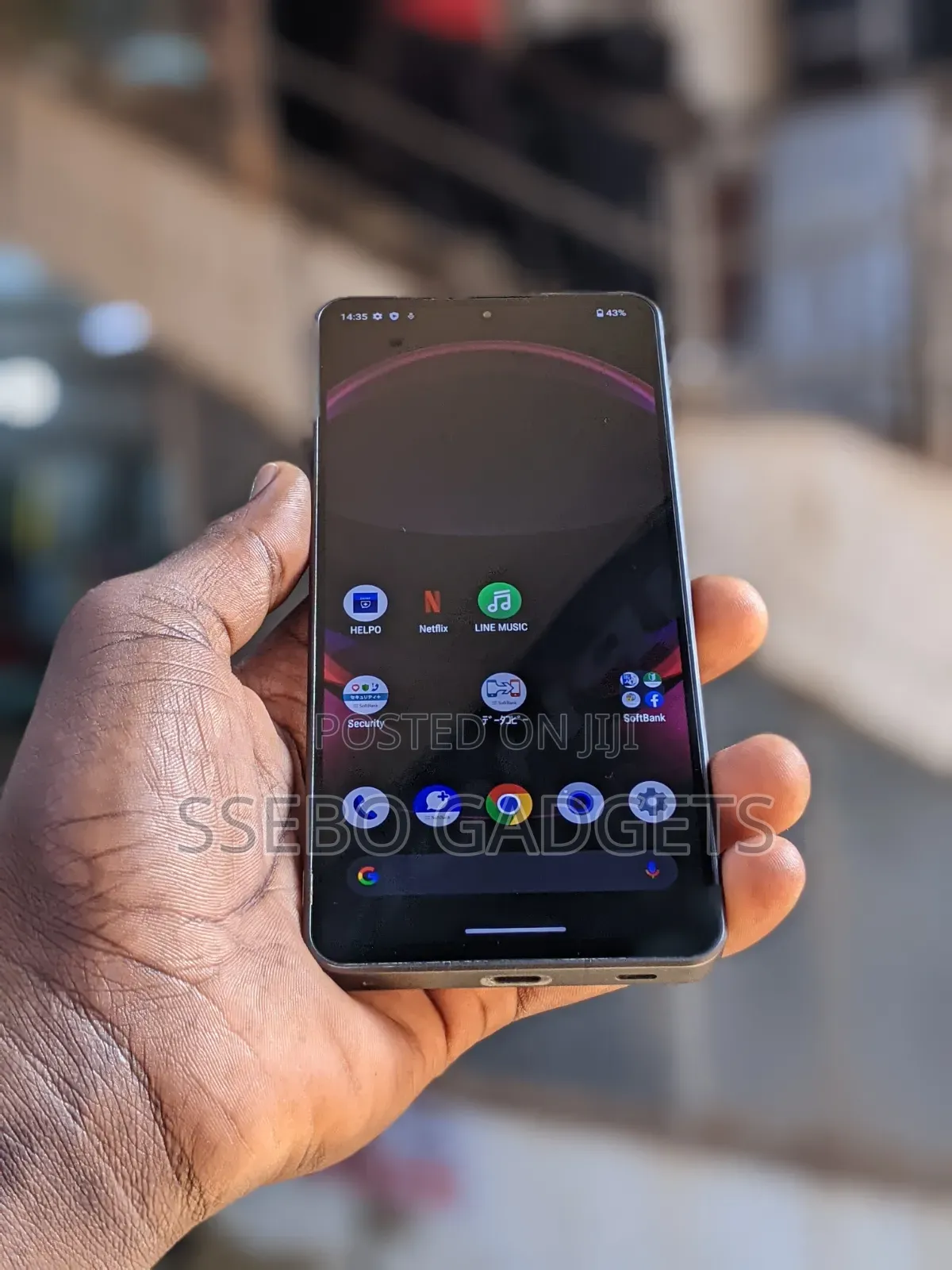 Sharp Aquos R8s pro 256 GB Black