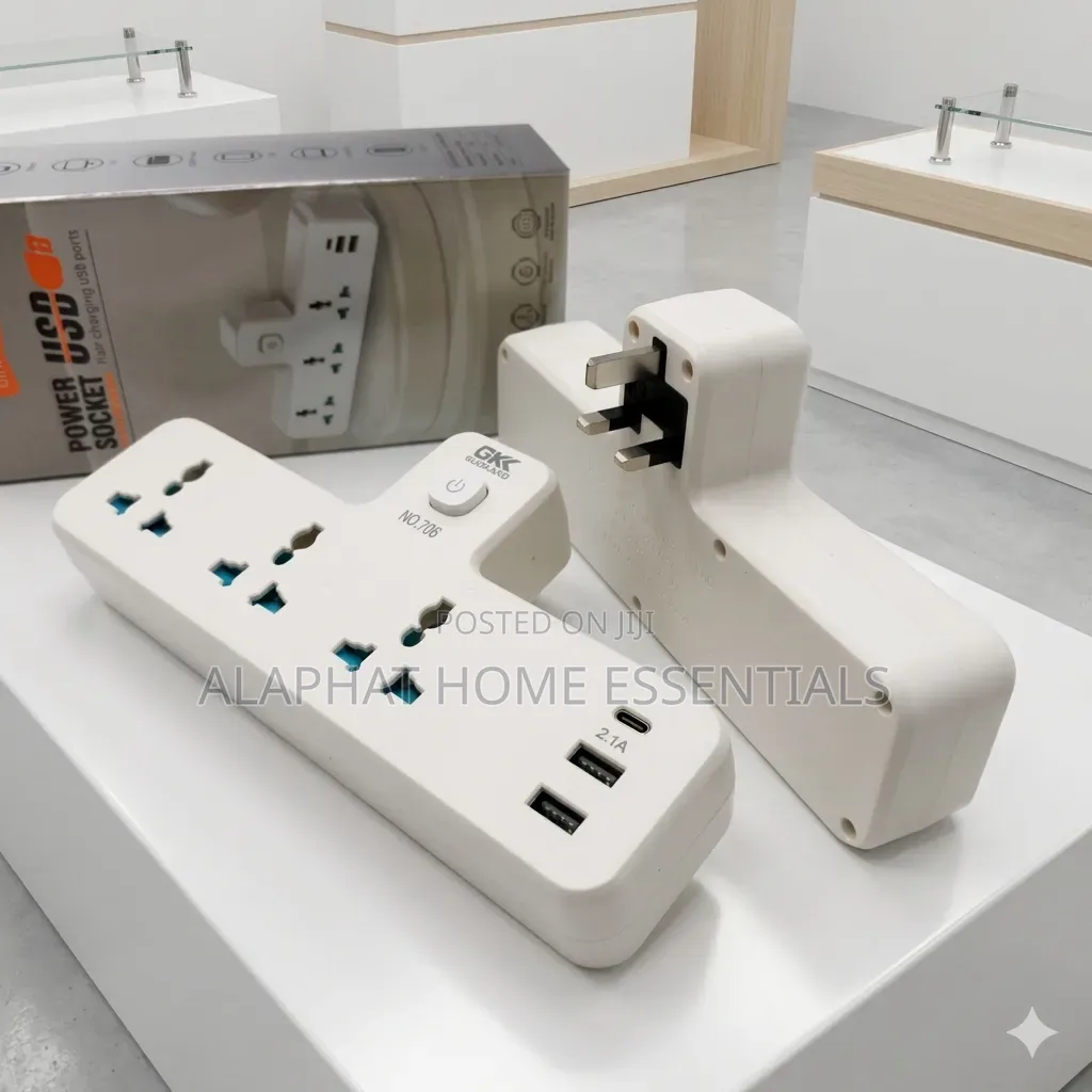 Guokang 3-Way Universal Wall Socket
