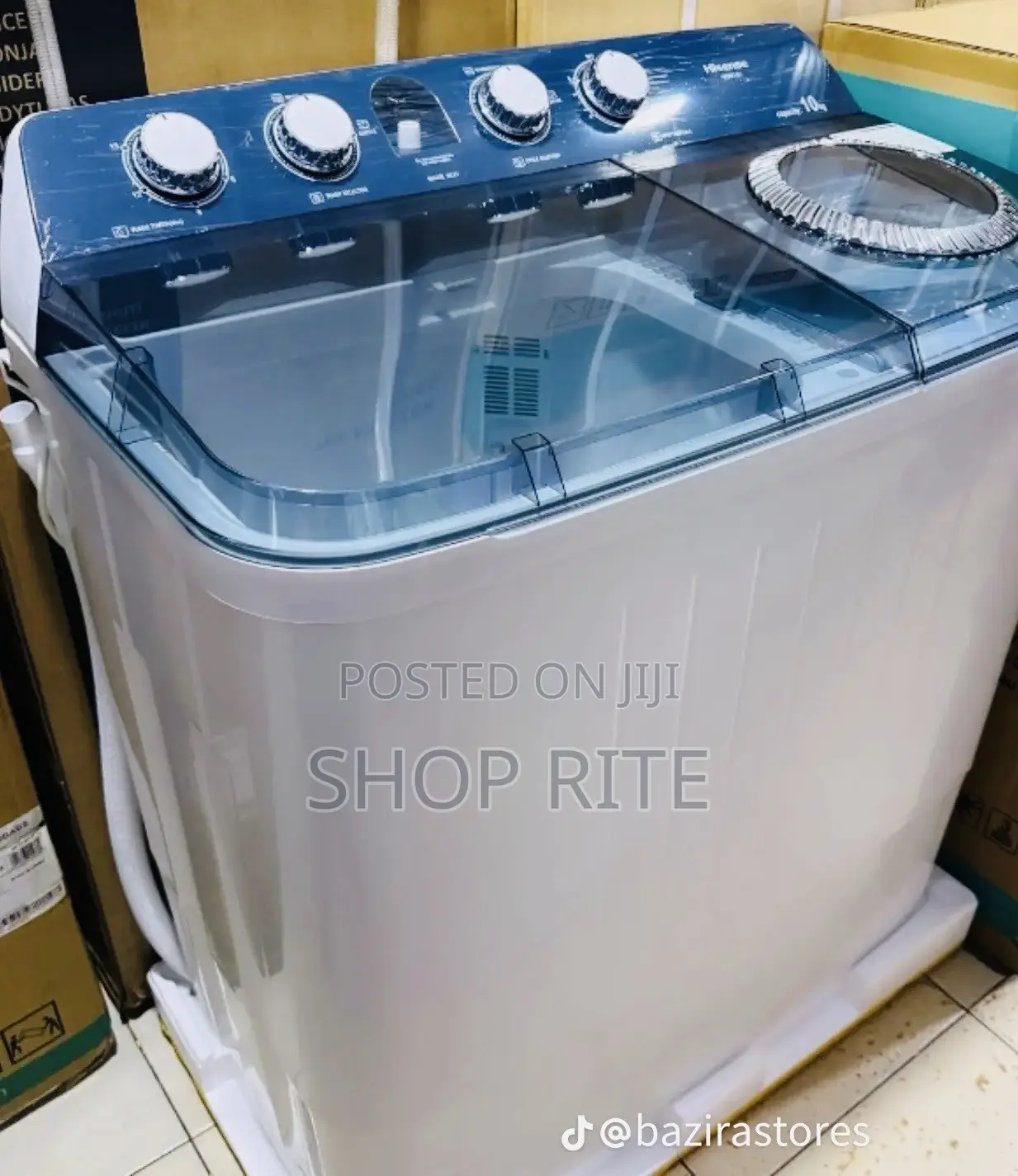 Hisense Manual 10kgstwin Tub Top Loader Washing Machines