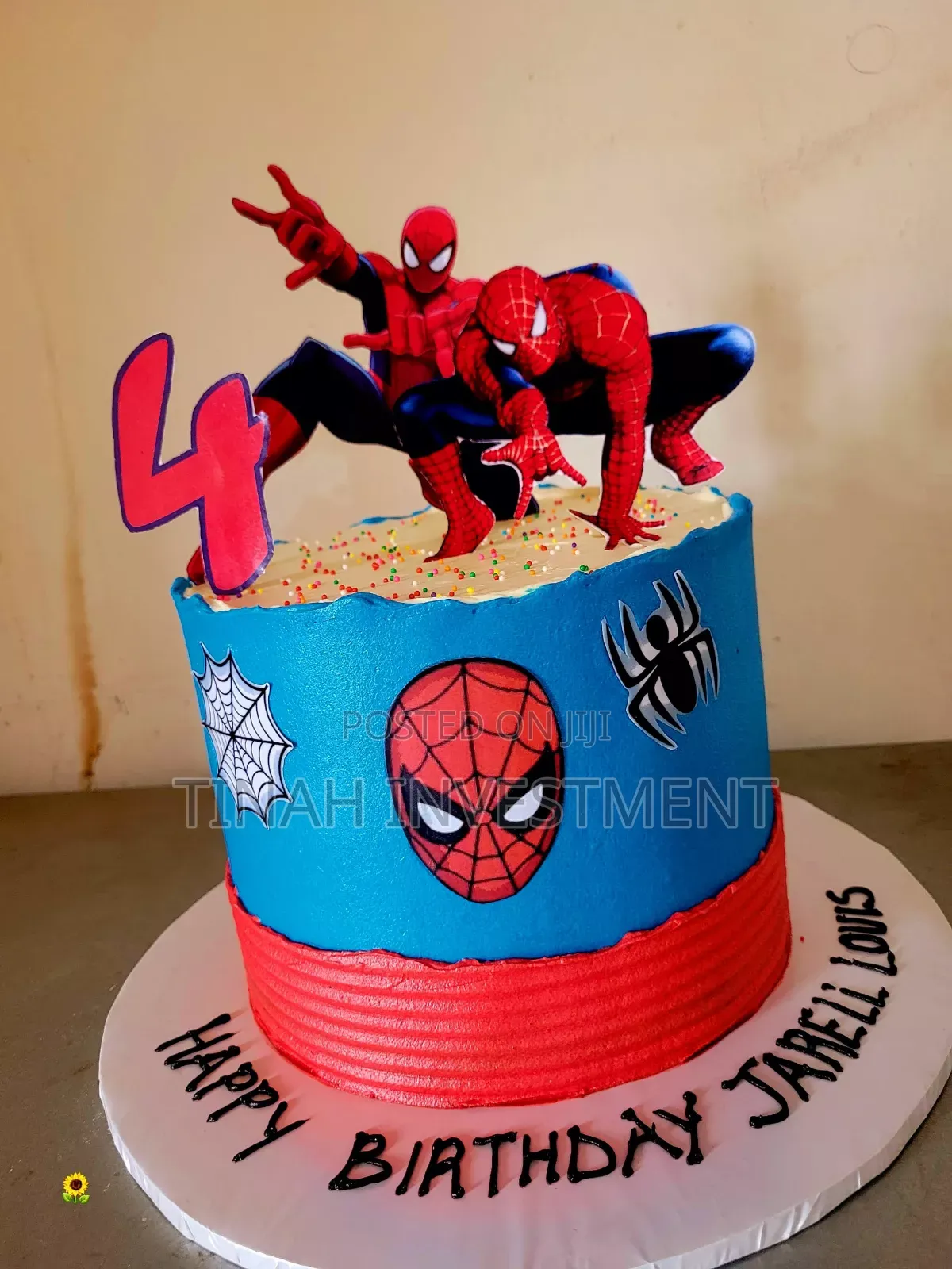 Spider Birthday Cakes