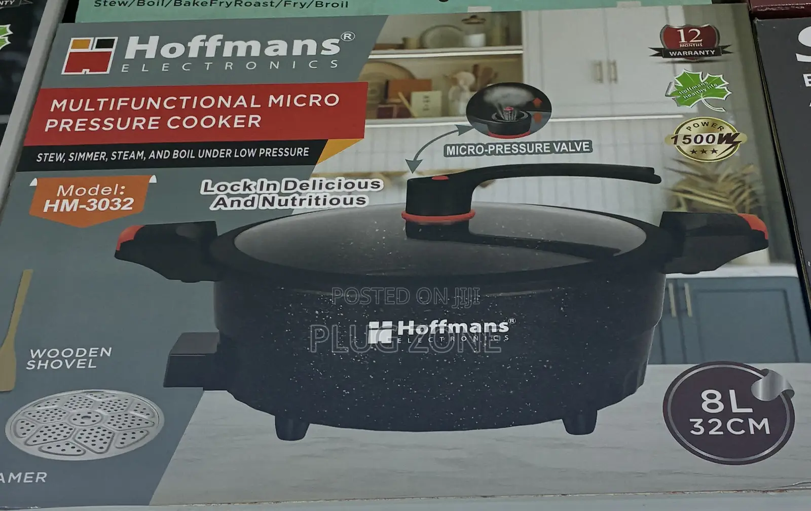 Hoffman Multifunctional Micro Pressure Cooker 8L