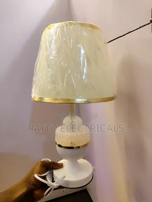 White Bedside Table Lamp