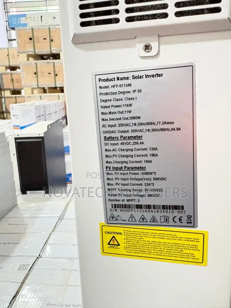 ALLGRAND 11kW Hybrid Solar Inverter 48V 2MPPT 3-Year 50/60Hz