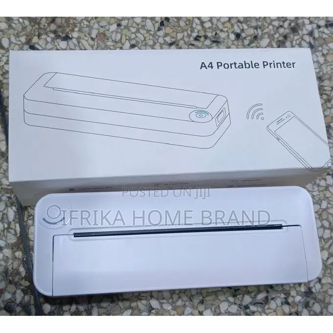 A4 Portable Wireless/Bluetooth Thermal Printer (Inkless)