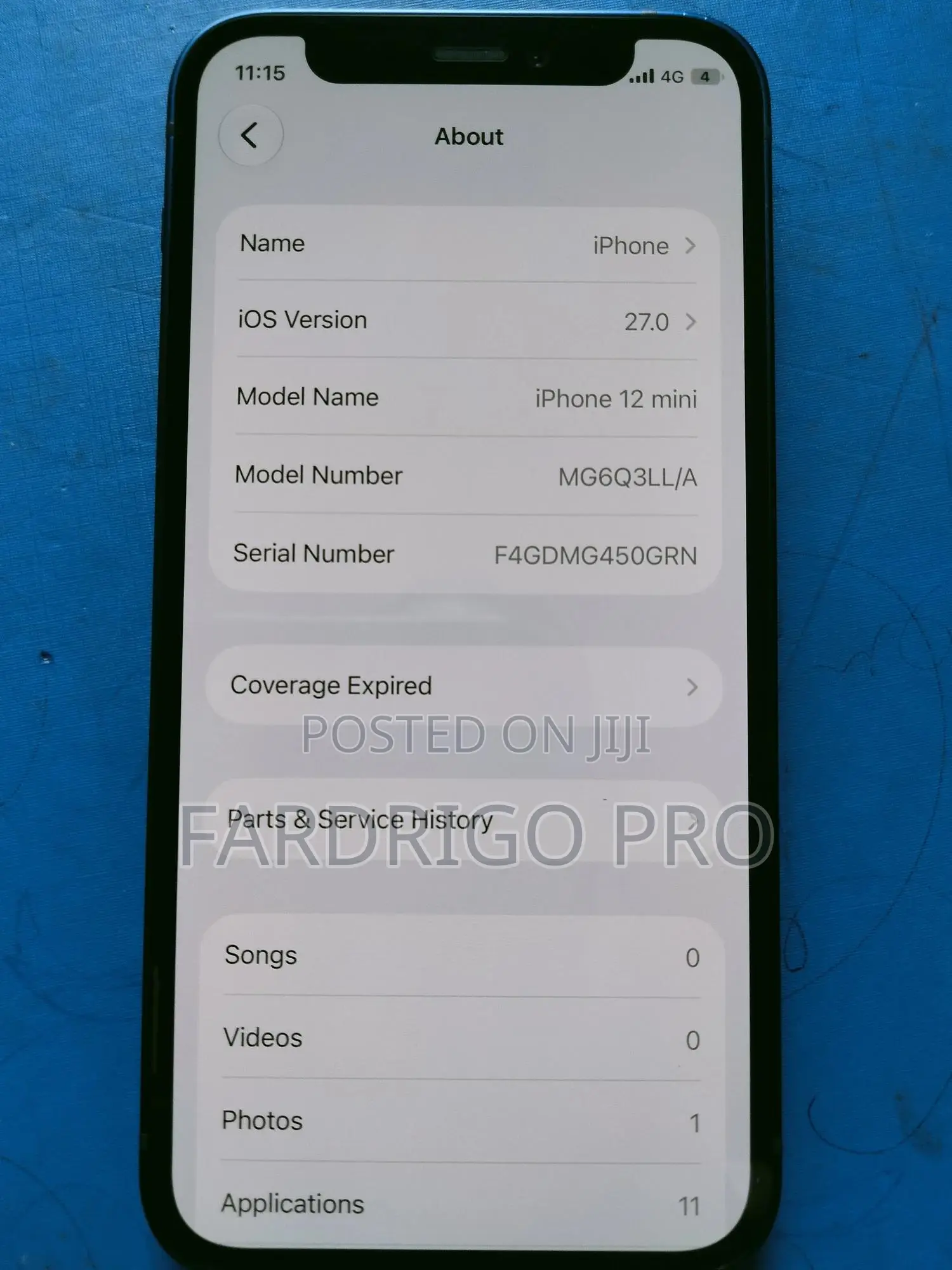 Apple iPhone 12 mini 128 GB Blue