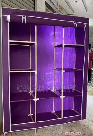 Closet 3 Column Wooden