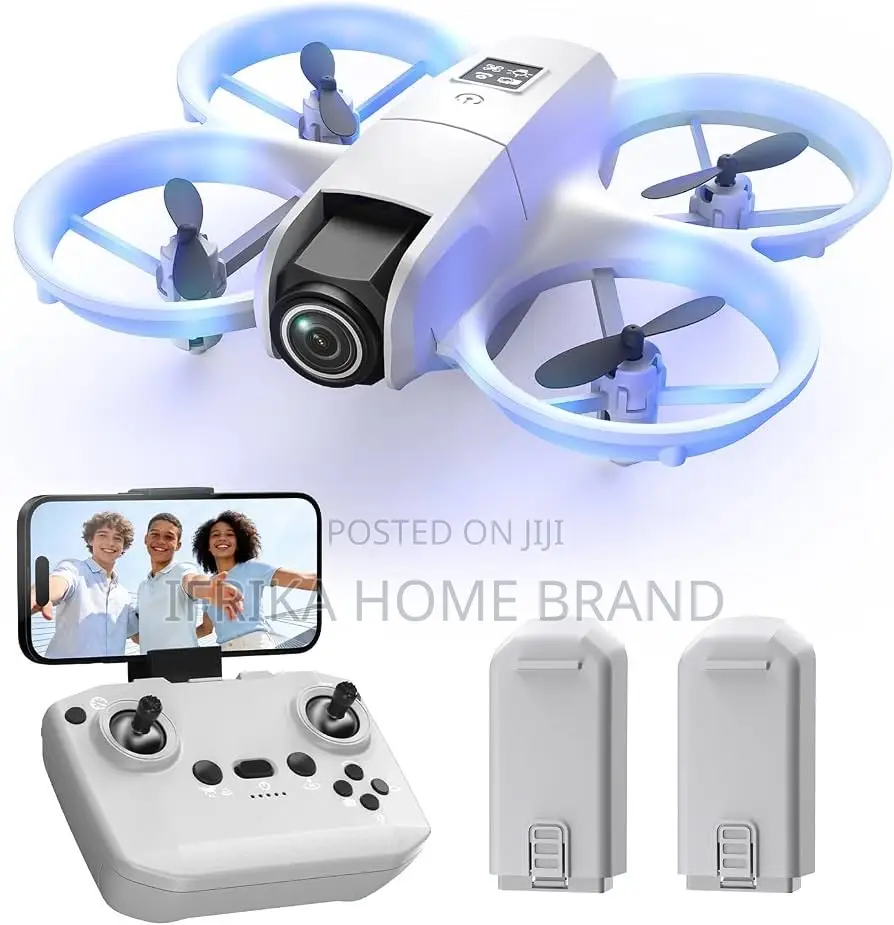 Mini Drone for Kids With 1080P Adjustable Camera, Optical Flow Hover