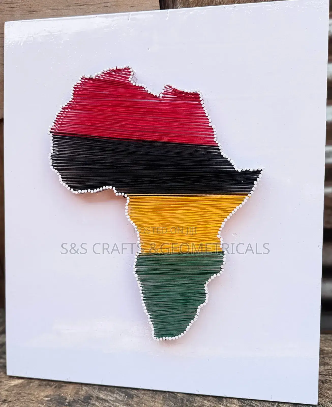 Crafted African Map