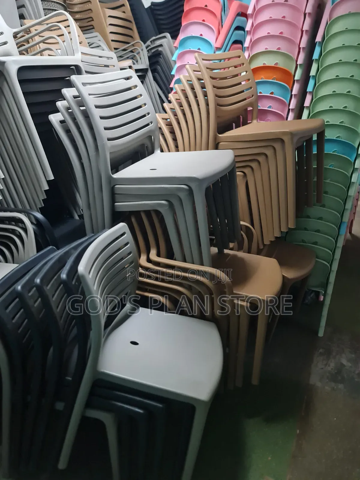 1pc Chroma Indoor Outdoor Plastic Chairs Plastic Chairs for Bars