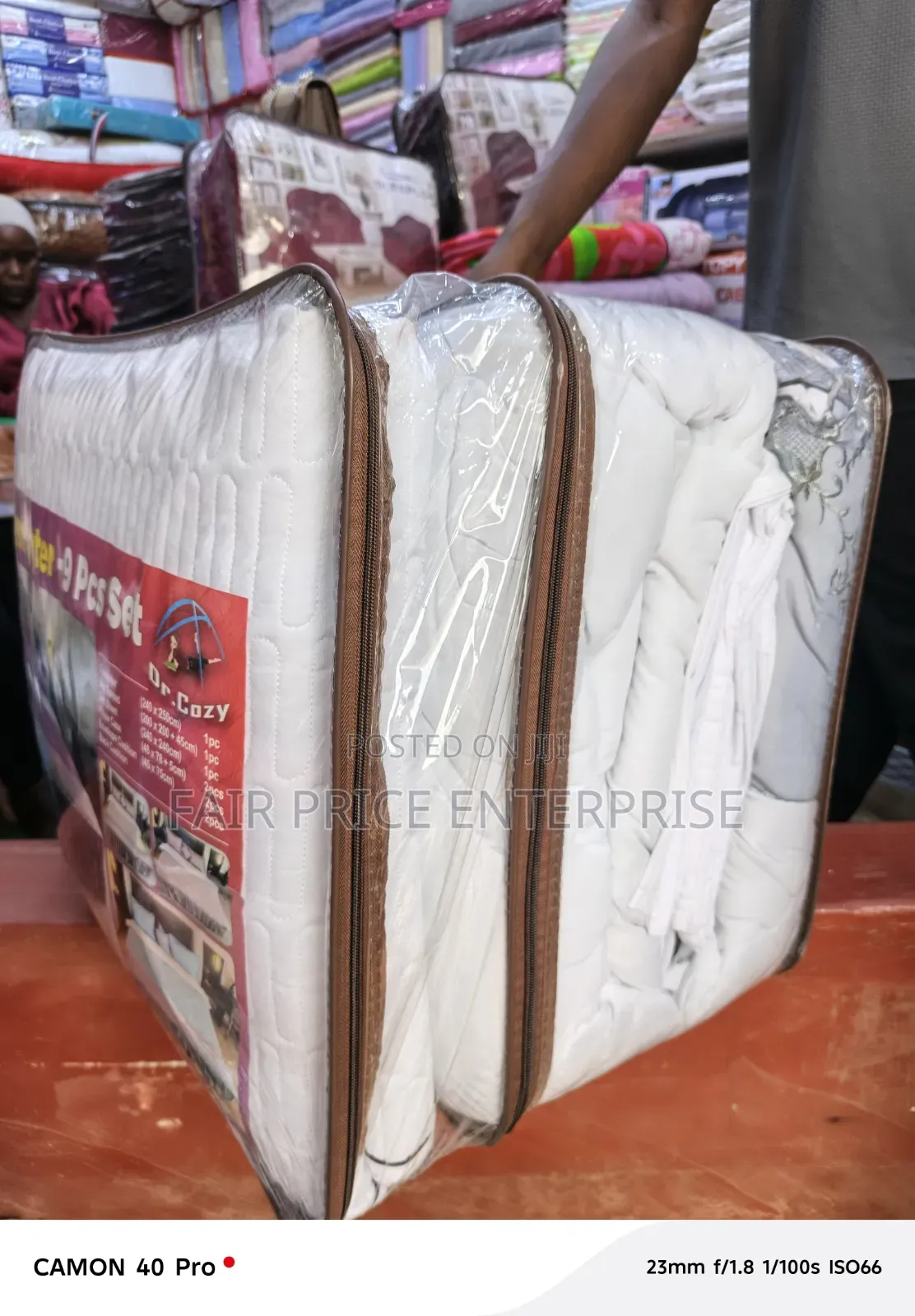5*6 Full Set Is 9pcs. Cotton Duvet