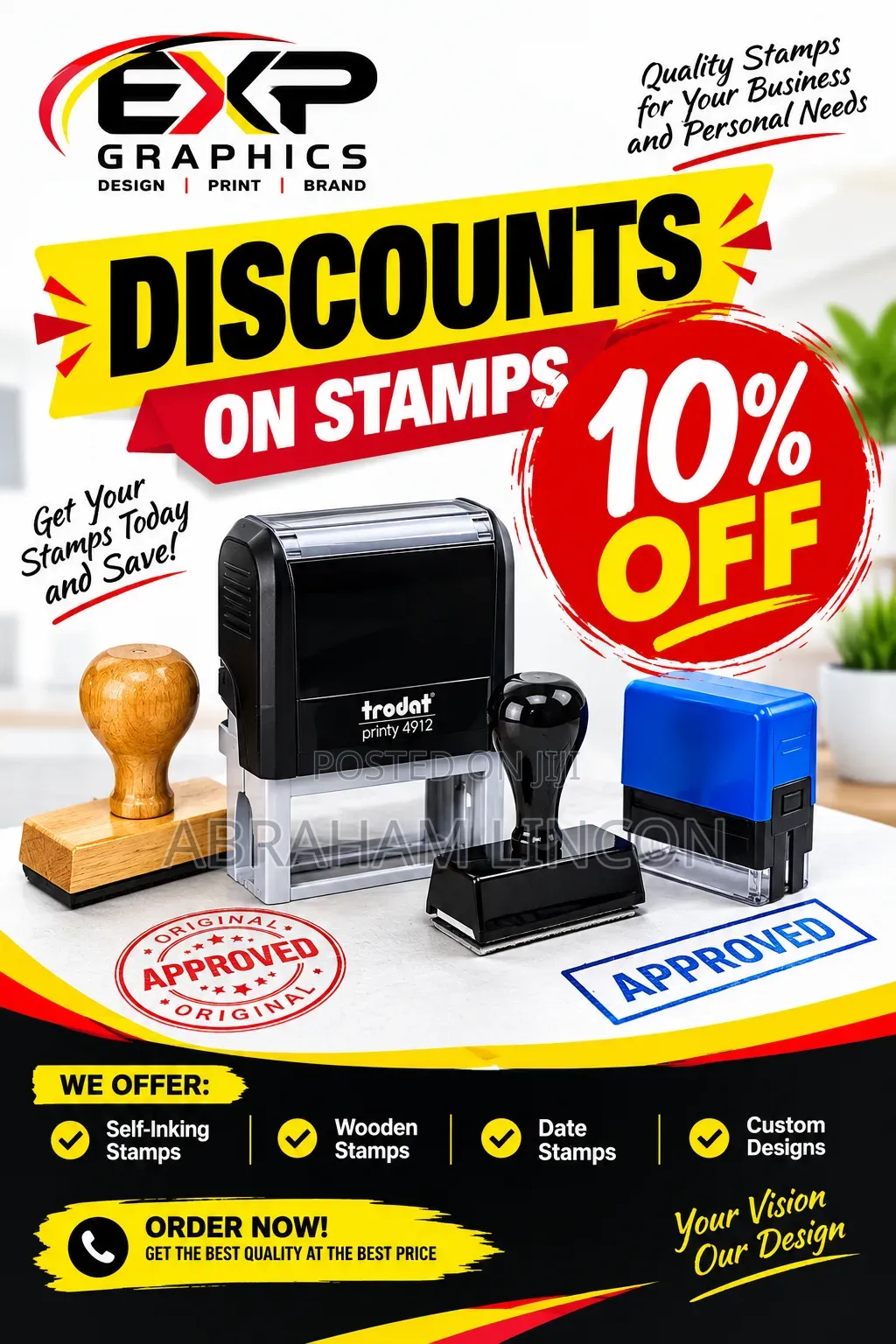 Refilling Stamps and Numbering Machines
