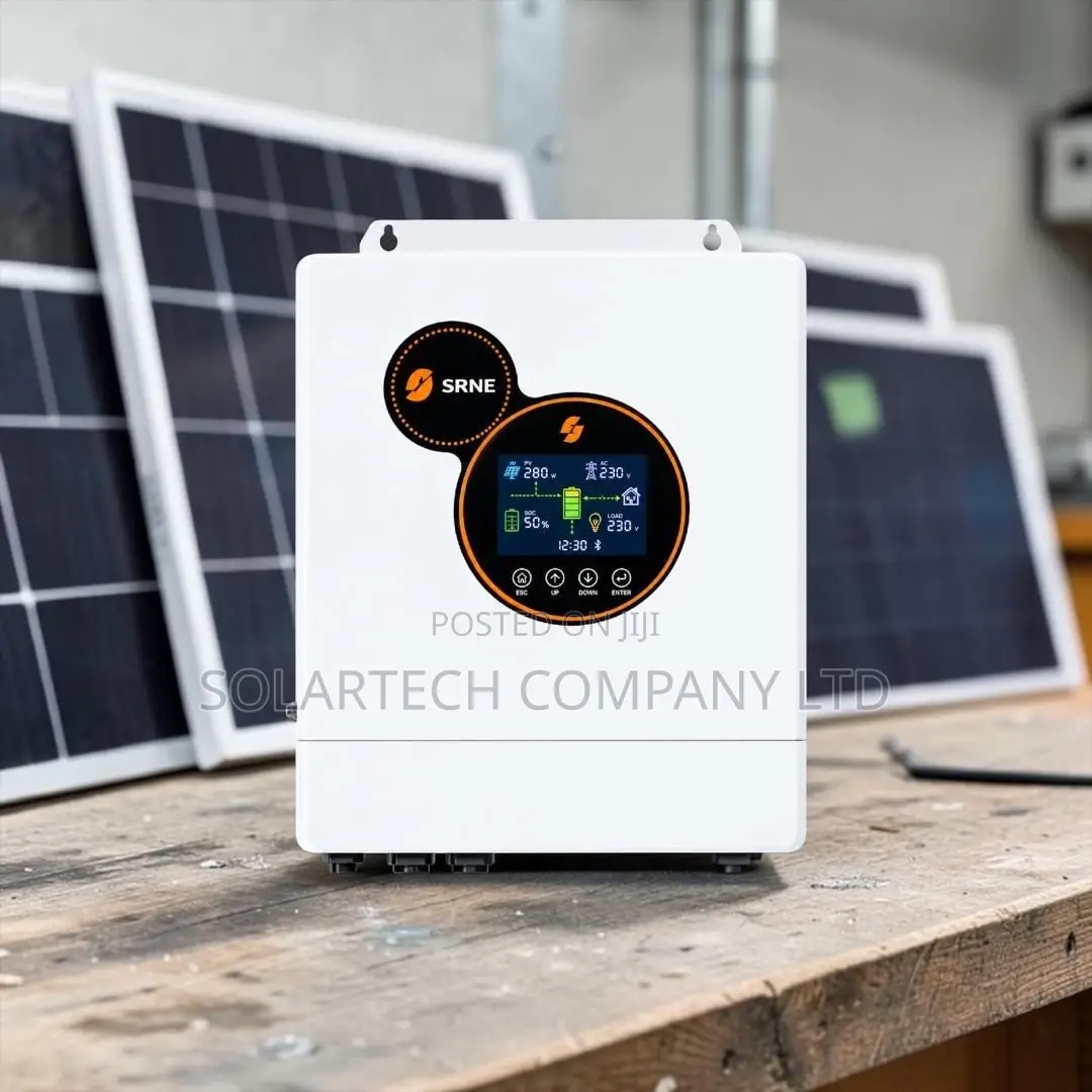 SRNE 5kW 48V Hybrid Inverter 500V PV 100A 3-Phase Parallel