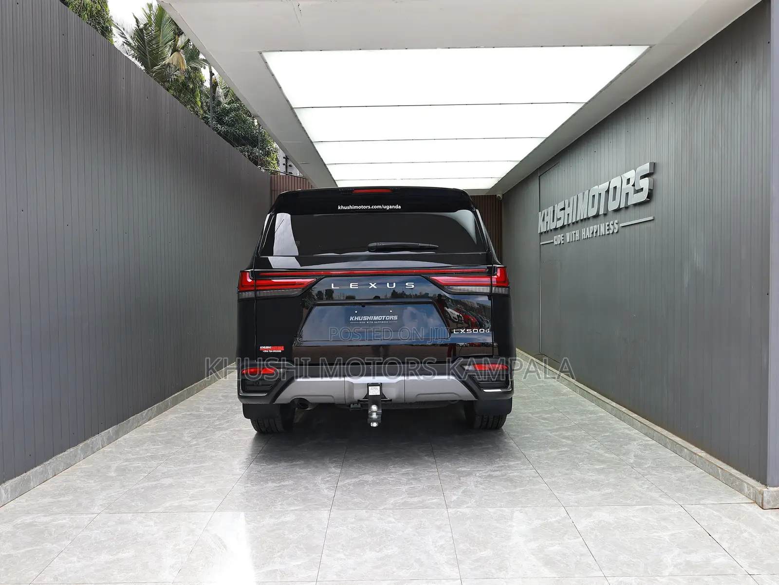 New Lexus LX 500d 2024 Black