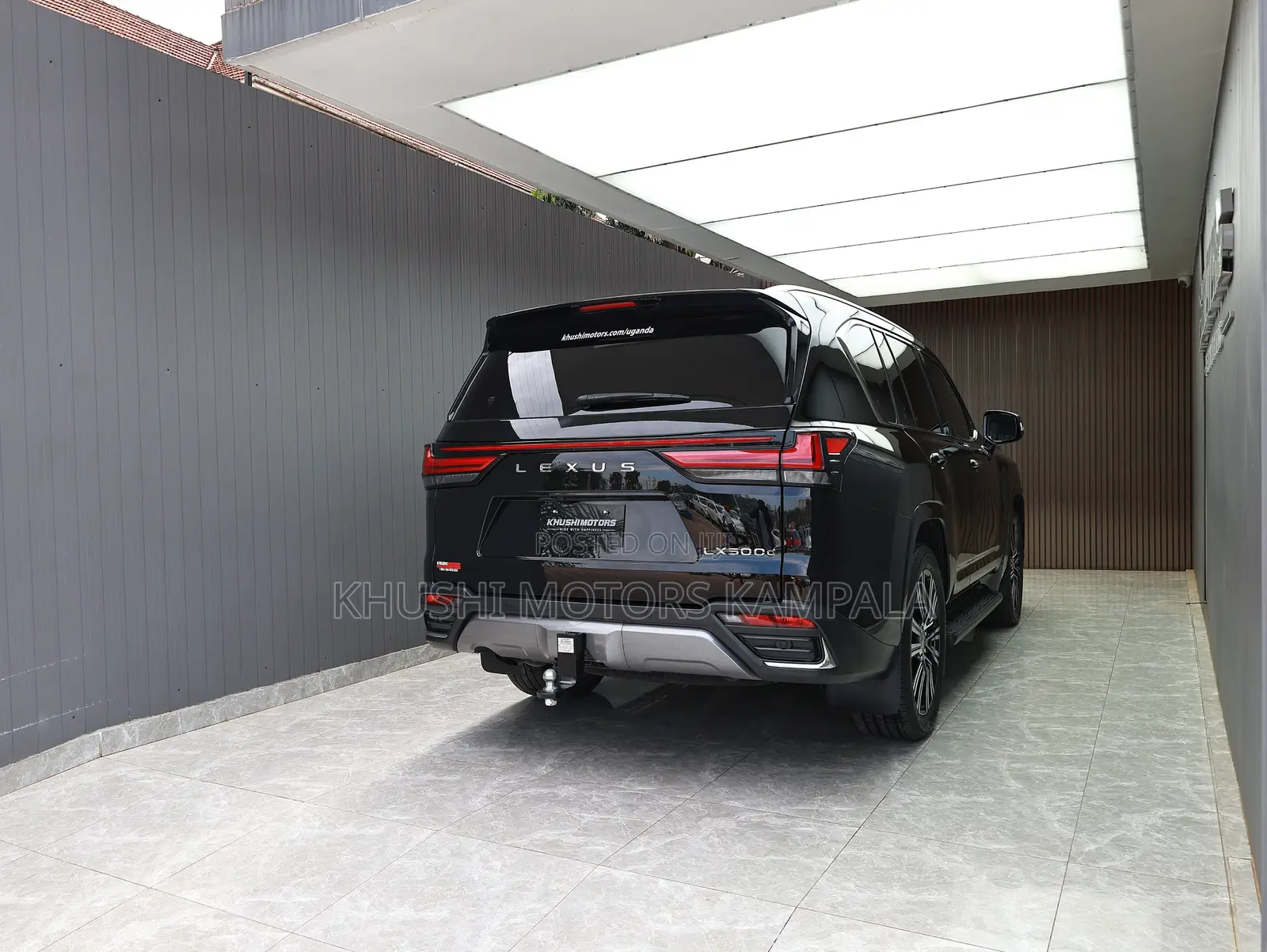 New Lexus LX 500d 2024 Black