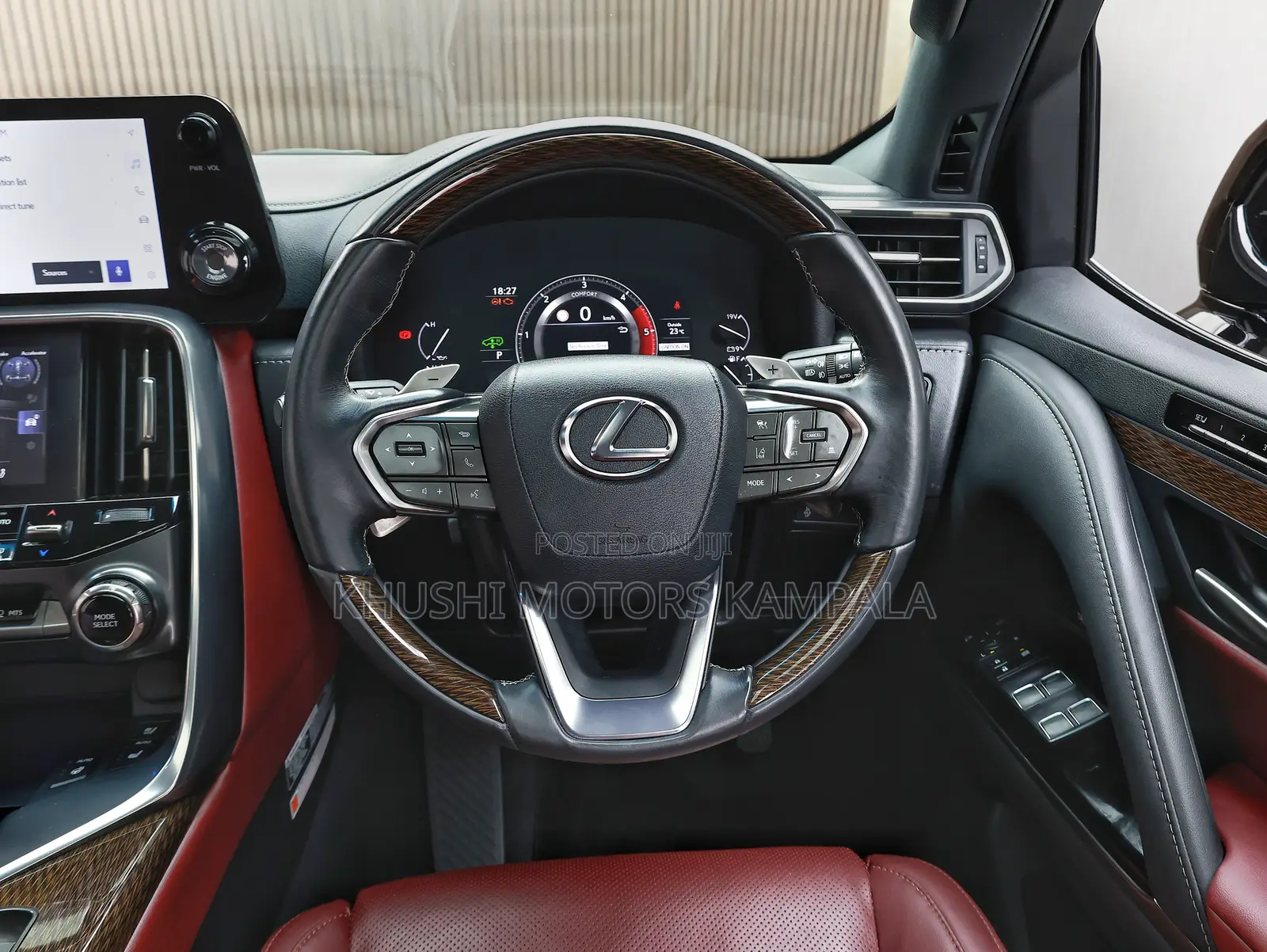 New Lexus LX 500d 2024 Black