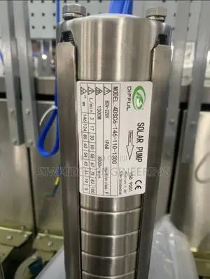 146m Head Difful Solar Submersible Water Pump, Stainless Steelimpeller