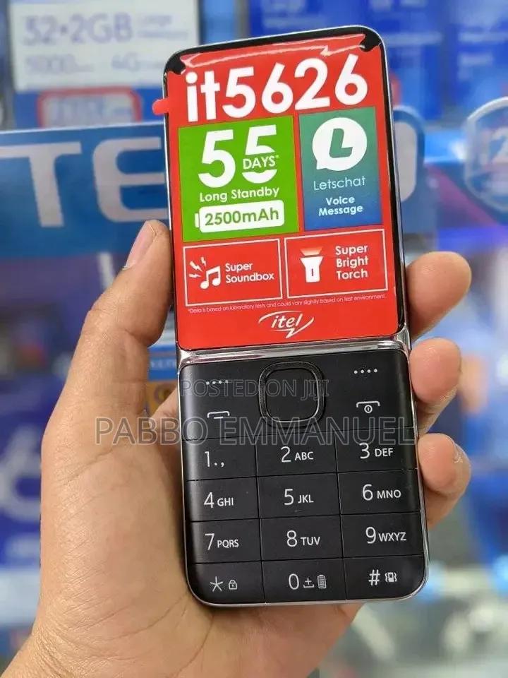 New Itel it5626 Black