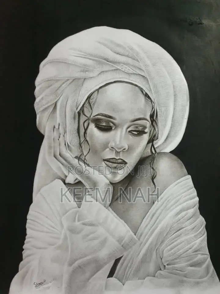 Premium Pencil Portrait Artwork